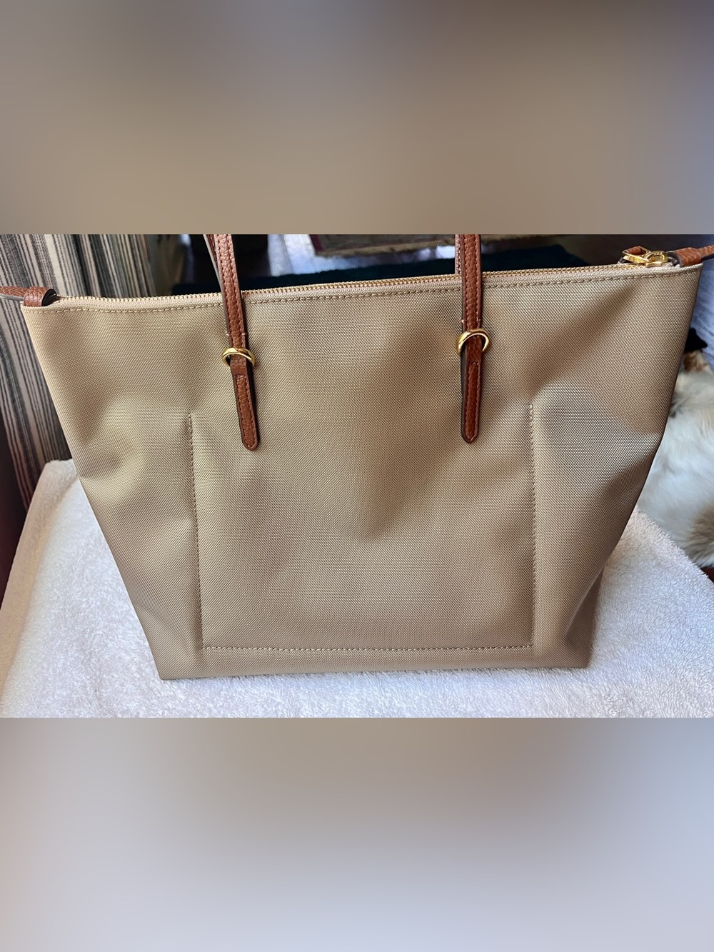 Lauren Ralph Lauren KEATON
MEDIUM - Tote bag- clay/tan new without tags - Picture 4 of 14